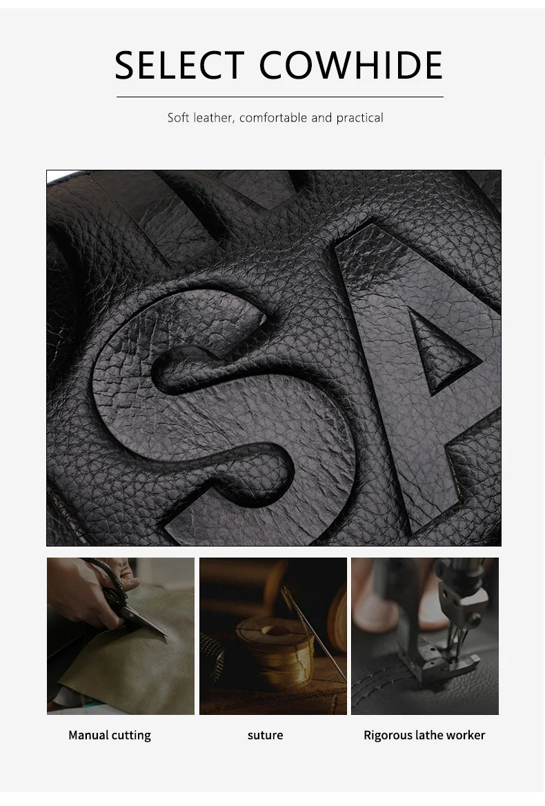 Aidrani Echtleder-Handtaschen für Damen, Designer-Umhängetaschen, neue Schultertasche mit Litchi-Textur, Umhängetasche – Detail 7
