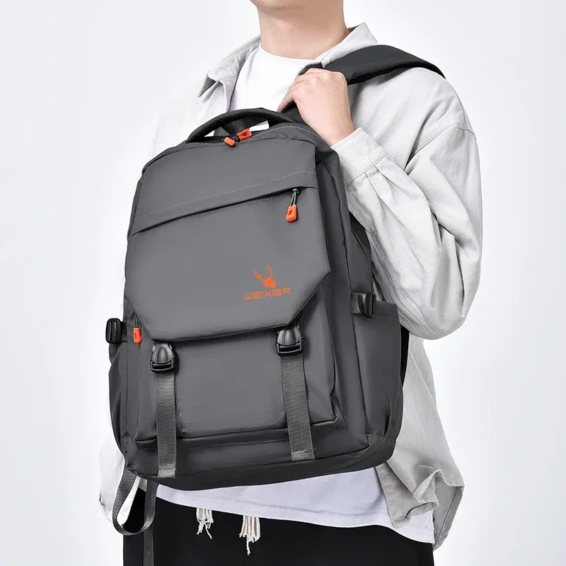 Luxury Men\'s Backpack High Quality 15.6 Laptop Backpack High-capacity Waterproof Travel Bag Fashion School Backpacks for Men