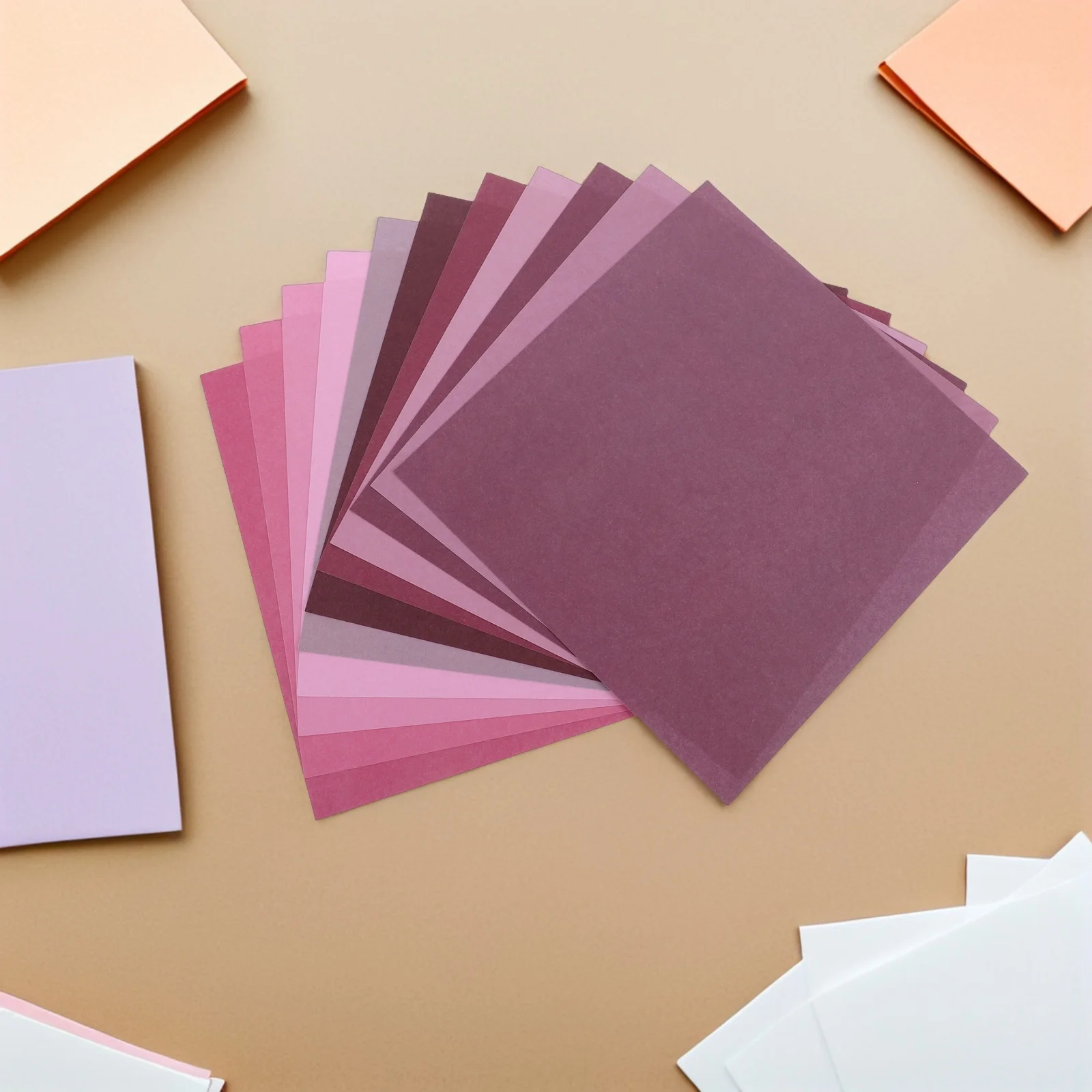 

60Pcs Double Sided Origami Paper Pink 15x15cm Square Sheets DIY Craft Paper for Card Making Decorations School Projects