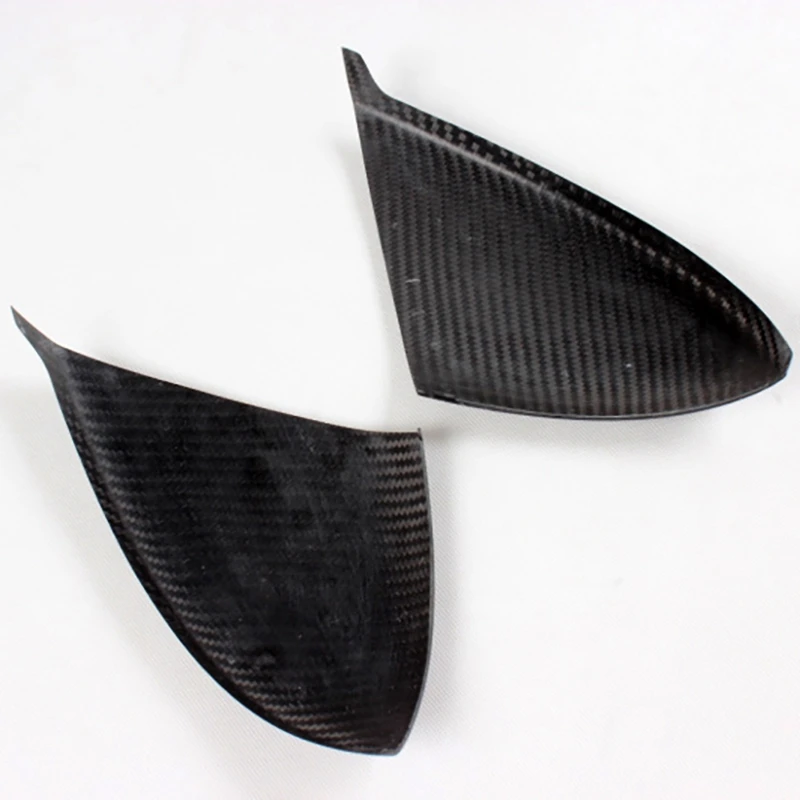 Real Carbon Fiber Rearview Mirror Cover Horn Rearview Mirror For Golf 7