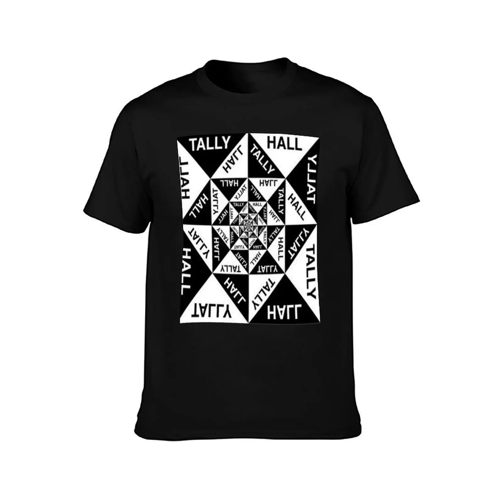 tally hall T-Shirt, Summer Casual Cotton Tee, Oversized Streetwear Tops, Vintage Graphic Print, Loose Fit Short Sleeve