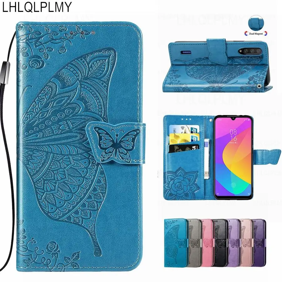 Butterfly Flower Leather Flip Wallet Case For Xiaomi 12T 11T 12X 12 14 Ultra 9T 8 9 13T Mi Note 10 Pro 11i A3 10T 11 Lite Cover