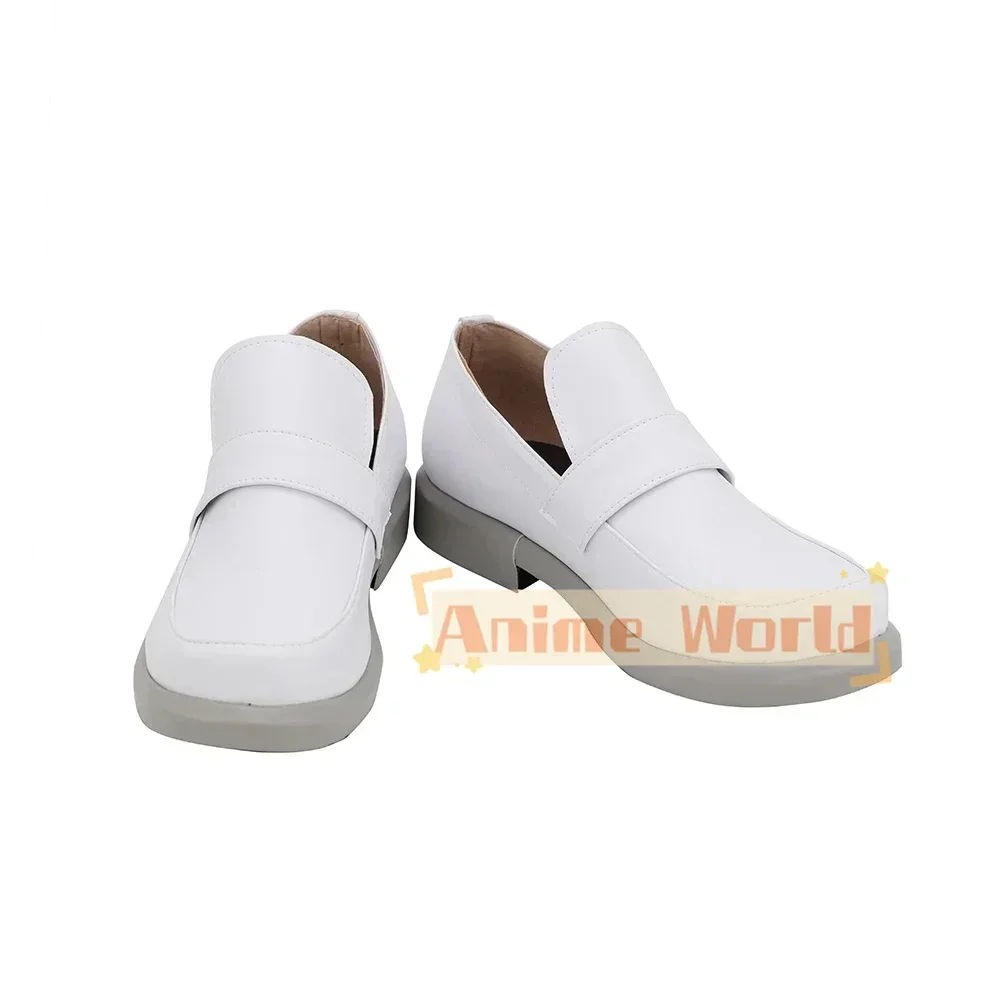 Botas de Cosplay de Monkey D Garp, zapatos blancos hechos a medida, cualquier tamaño