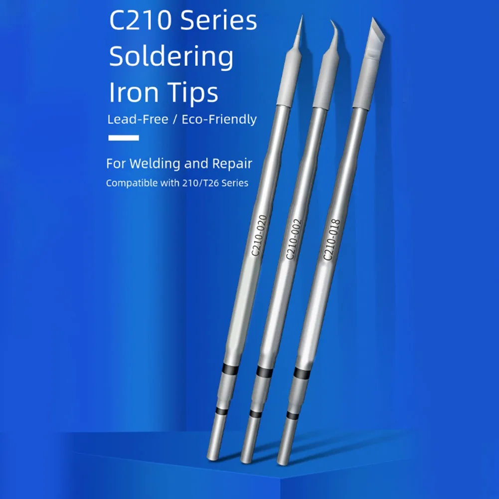

The C210 Soldering Tip Is Suitable For Use With The T210T26 Soldering Station, Removing Adhesives Tinning, And Repairing Solder