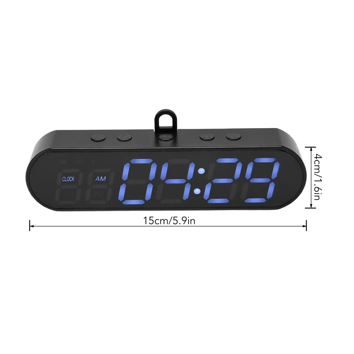 SLQZT Interruttore timer da palestra portatile Multifunzionale 1000MAh USB Fitness Sport Intervallo Allenamento Timer Sveglia