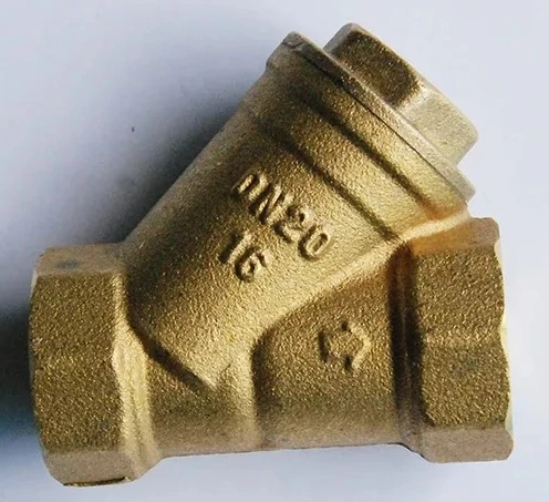 filter 607 brass forged Y-shaped filter screen internal thread thread thread DN15DN20