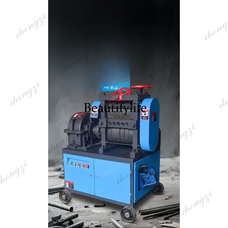 A172 Waste steel bar straightening machine Waste material head Stirrup straightening machine
