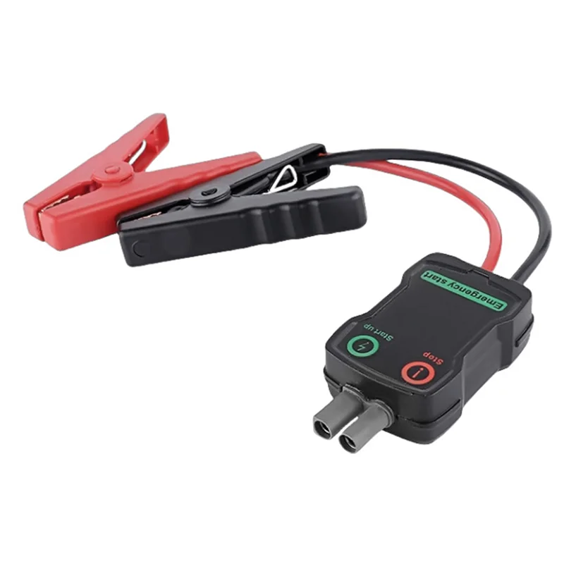

A42M-Car Jumper Booster Cable Clip Emergency Car Battery Intelligent Alligator Clamps Red-Black Clips For 12V Jumpstarter