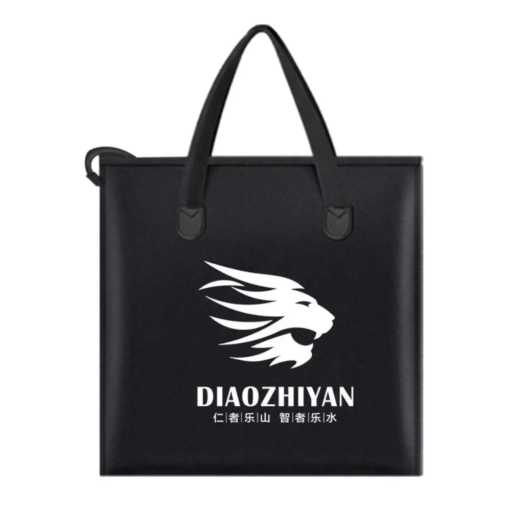 Portable Waterproof Fishing Bag Oxford Cloth Foldable Fishing Gear Pouch Large Capacity Fishing Tackle Bag