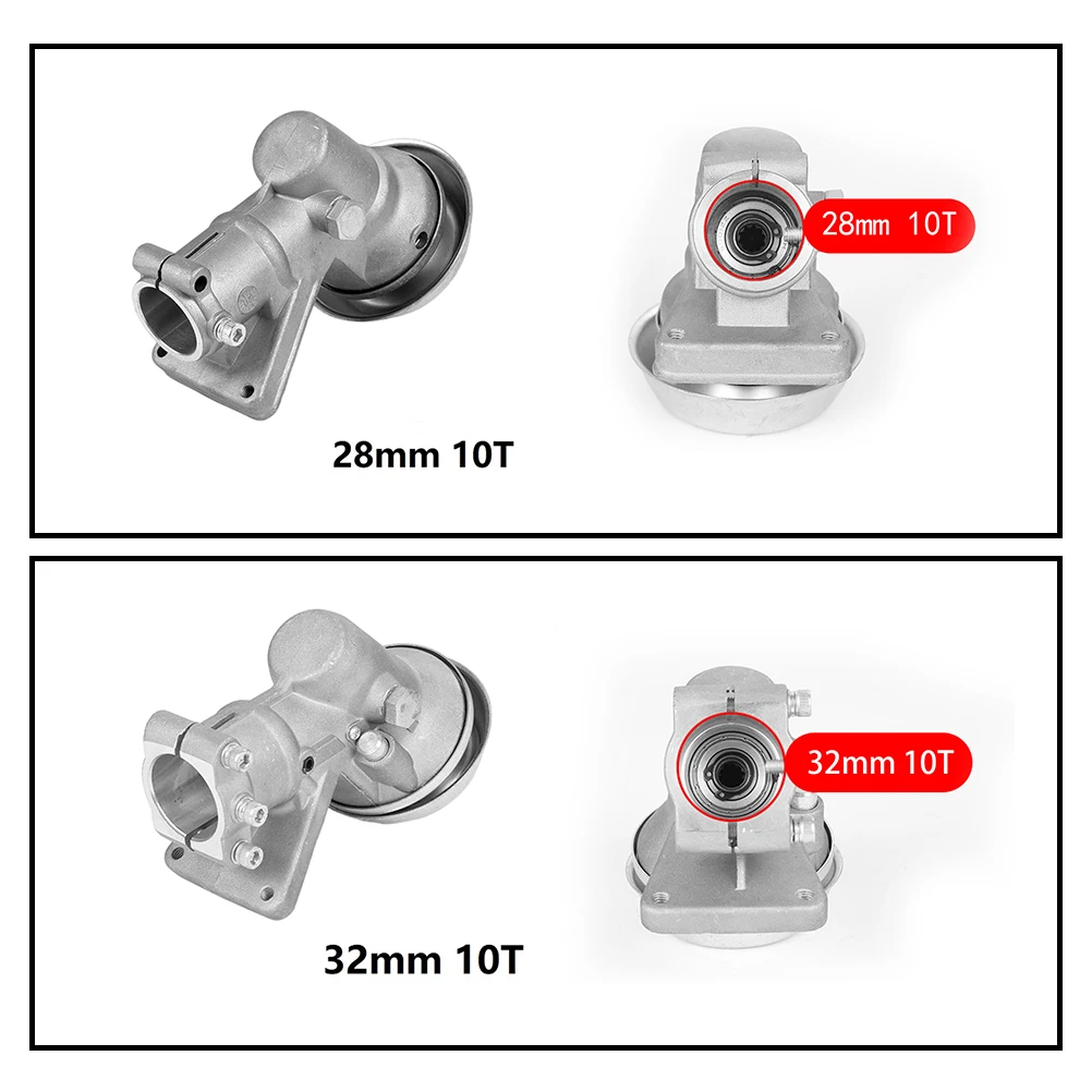 

32mm 28mm 10T 10 Teeth Gear Case Box Working Head Oleo-Mac Trimmer Brushcutter Sparta 36 43 EM753 746T 750T 753T 755 61112072R