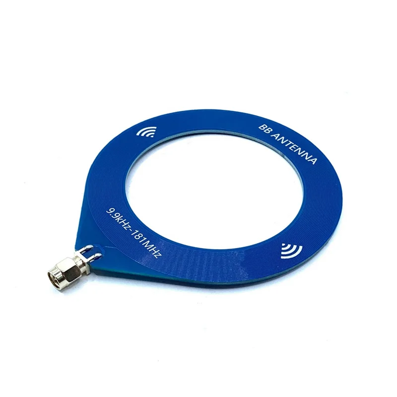 FULL-9.9Khz-181Mhzความถี่ขนาดเล็กเสาอากาศแบบวงกลมBroadbandเสาอากาศแบบพกพาMW SWเสาอากาศสําหรับวิทยุ