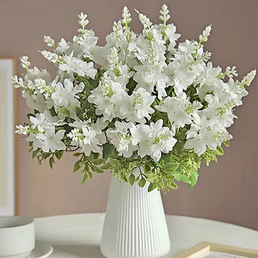 Künstliche Blumen aus Seide, Yucca Gloriosa, Hochzeit, Zuhause, Weihnachtsdekoration, Tischdekoration, Kranz, Brautstrauß, bunte Fotografie-Requisite