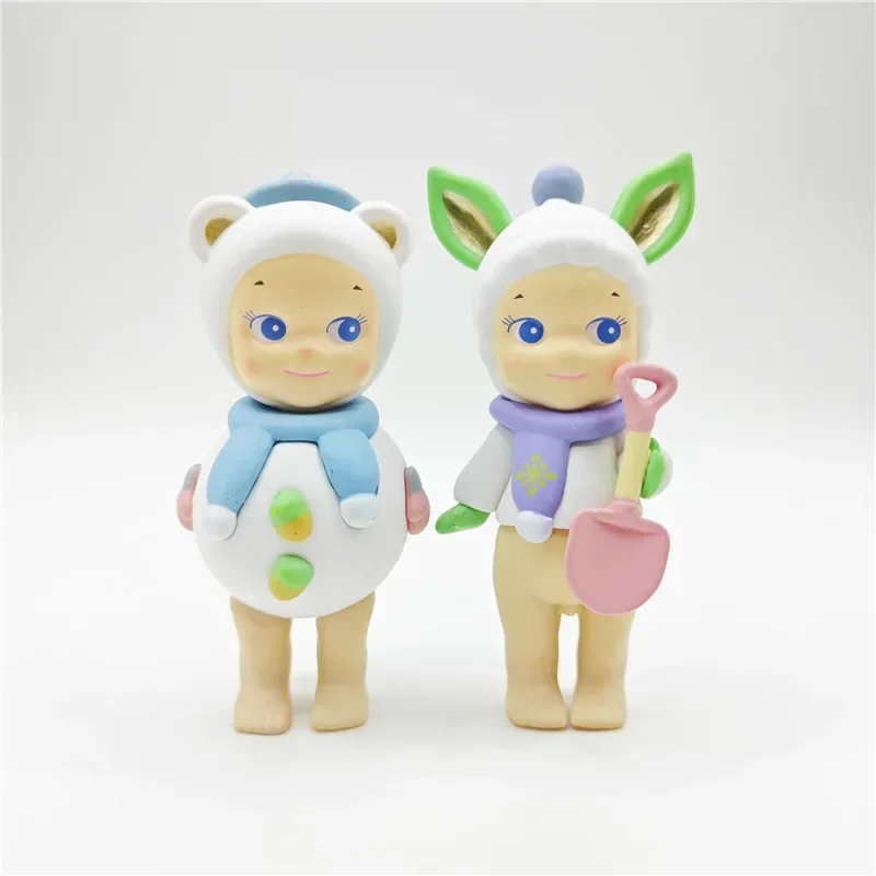 Sonny Angel Blind Box Winter Wonderland Series Mini Anime Figuren Ornamenten Poppen Fans Kinderen Kerstcadeaus