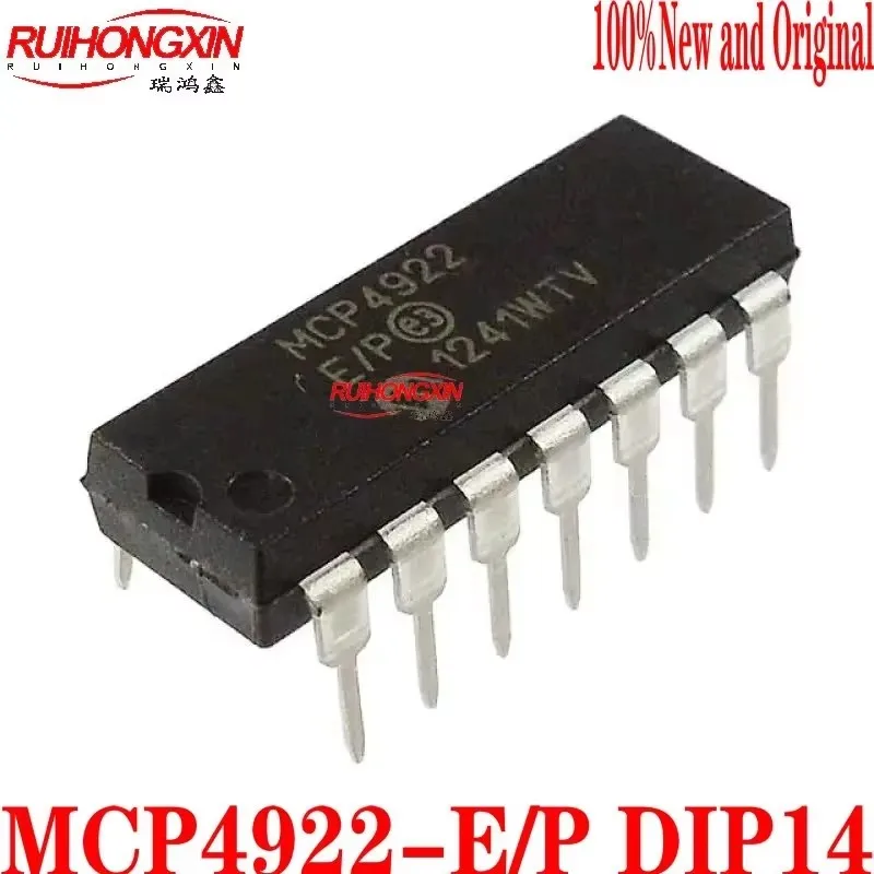MCP4922-E/P DIP14 1…
