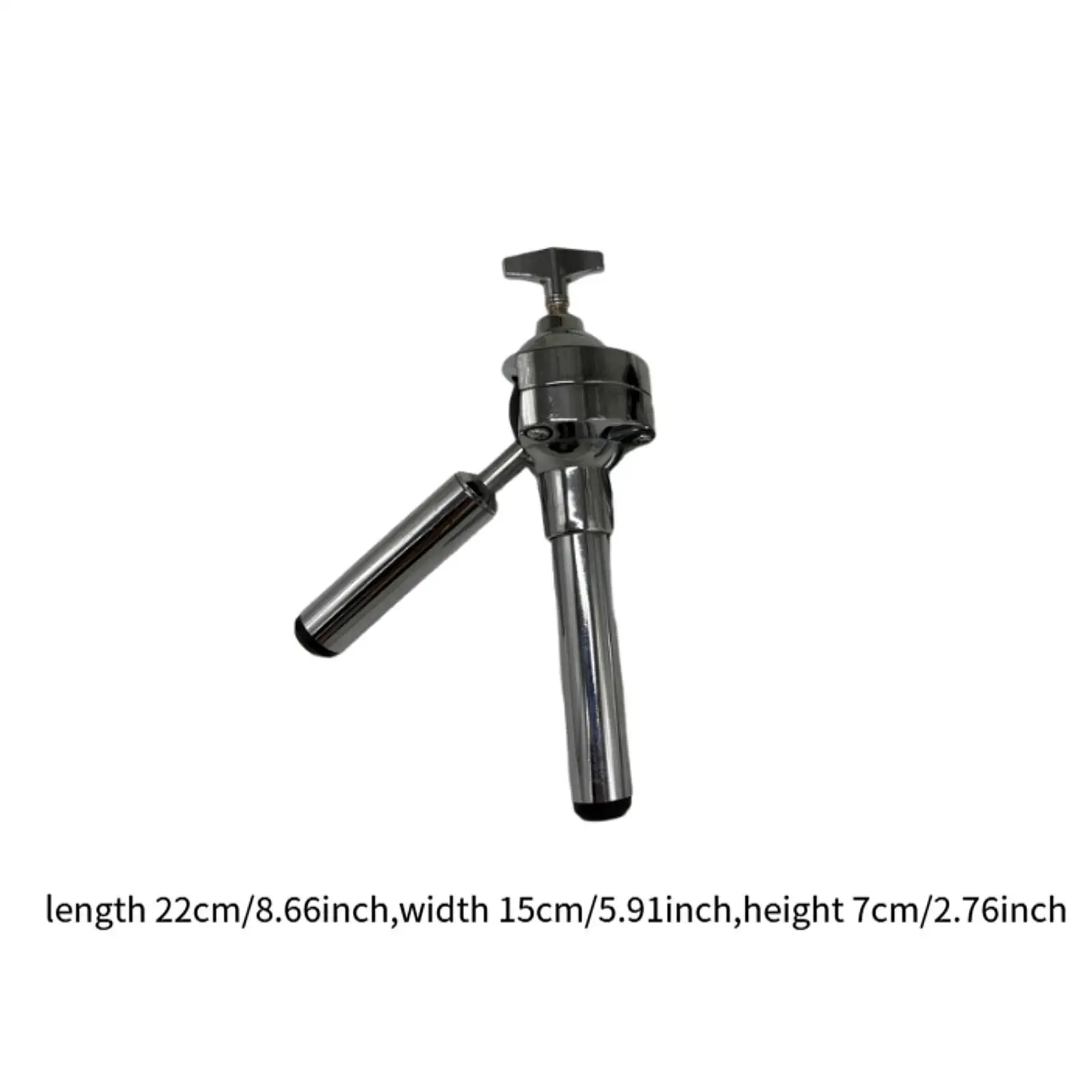 Single Tom Drum Holder Replacement, short Tom Drum Mount Bracket Percussion Accessories for Studios