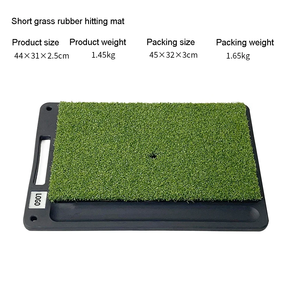 مبيعات ساخنة لـ 4 في 1 حصيرة ضرب مطاطية للجولف متعددة الوظائف قابلة للاستبدال للكشف عن التأرجح #4