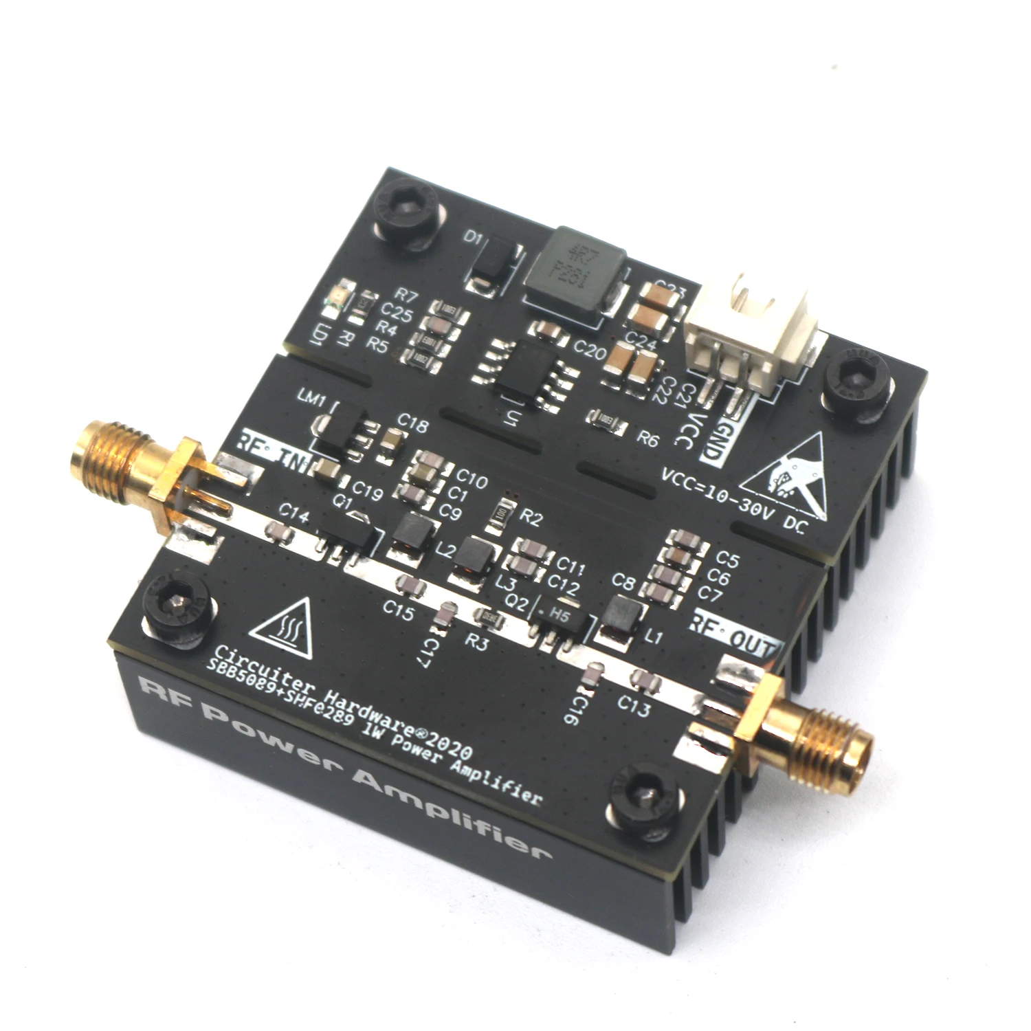 40-1200Mhz 2W RF POWER Amplifier Transmission Signal Ham Radio HF VHF UHF Drone Walkie Talkie LORA Helium Miner 868m 915m 433M