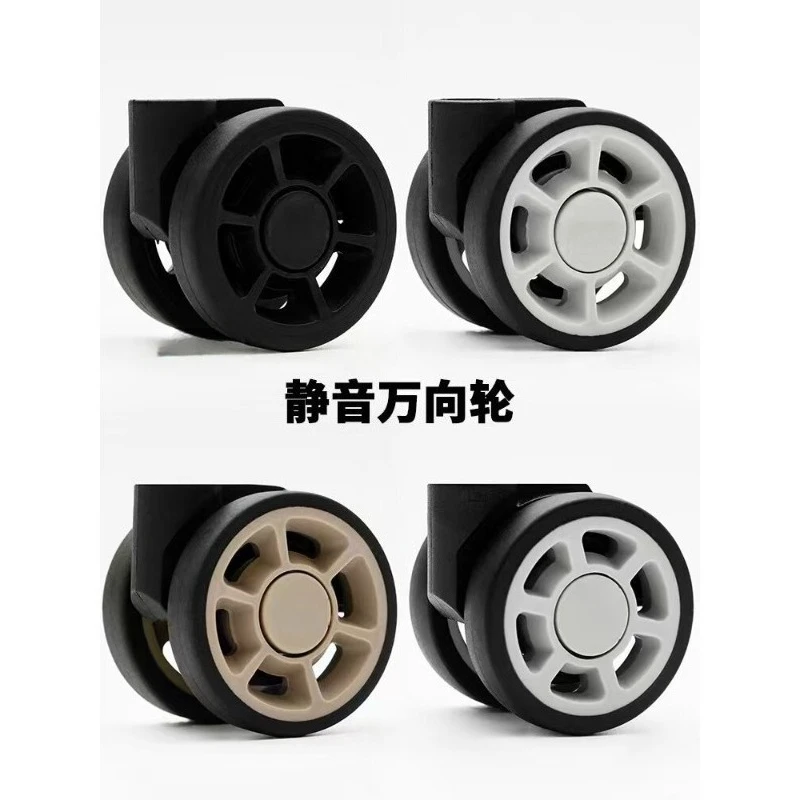 Suitcase Replacement Swivel Caster Wheels Hard Shell Luggage Repair Spare Trolley Case Accessory