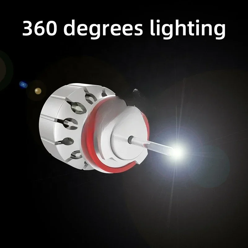 

New360 Degree for Lens Projector Lamp 90W 20000LM N1 Car Headlight 9005 9012 H7 Led Canbus H11 Auto Parts Tools