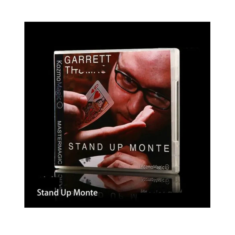 Stand Up Monte (Gimmicks) By Garrett T Magic Tricks,Card Magic,Illusions,Close Up Magia,Props,Magician Poker Cards Appearing Fun