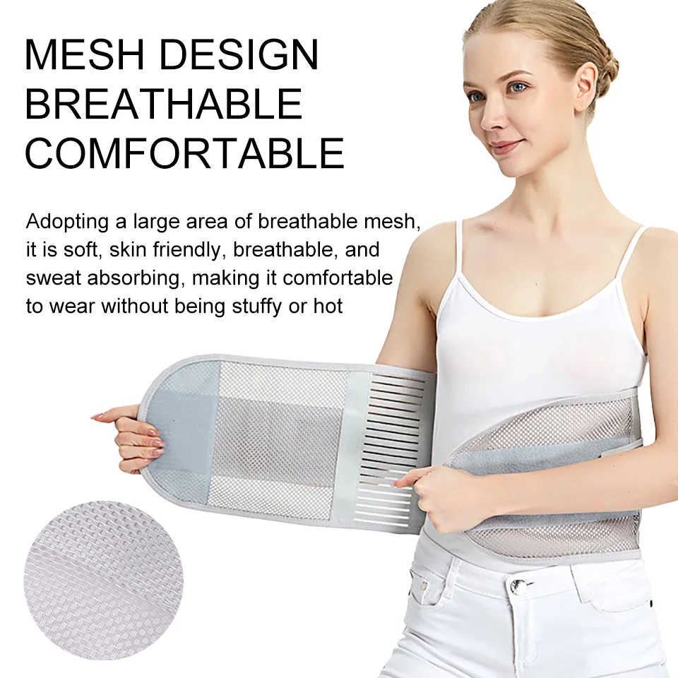 Lumbar Support Waist Belt Medical Back Brace Health Therapy Breathable Back Spine Support Corset for Disc Herniation Pain Relief