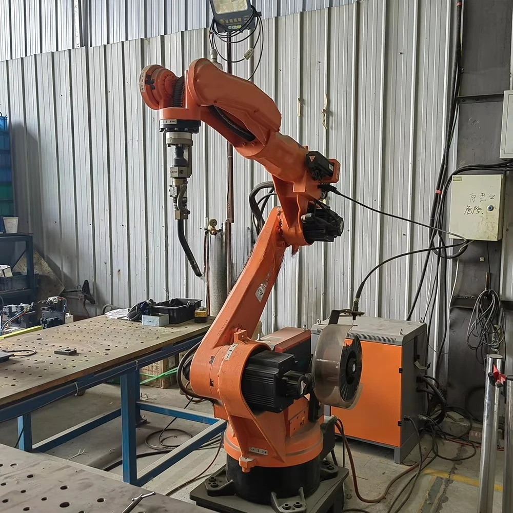 Industrial Automatic Robots Arm 6 Axis Programmable Universal Robot Arm Robot Welding Machine Smart Stainless Steel Cleaning