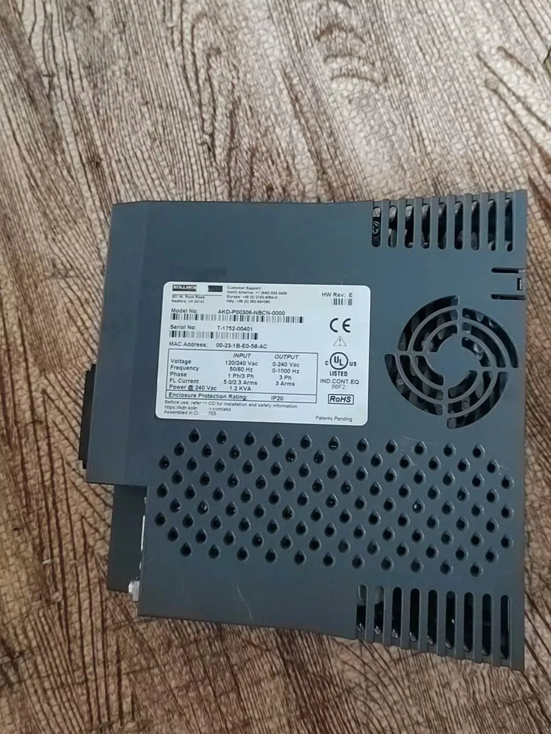 AKD-P0306-NBCN-0000 Servo Drive for Kollmorgen