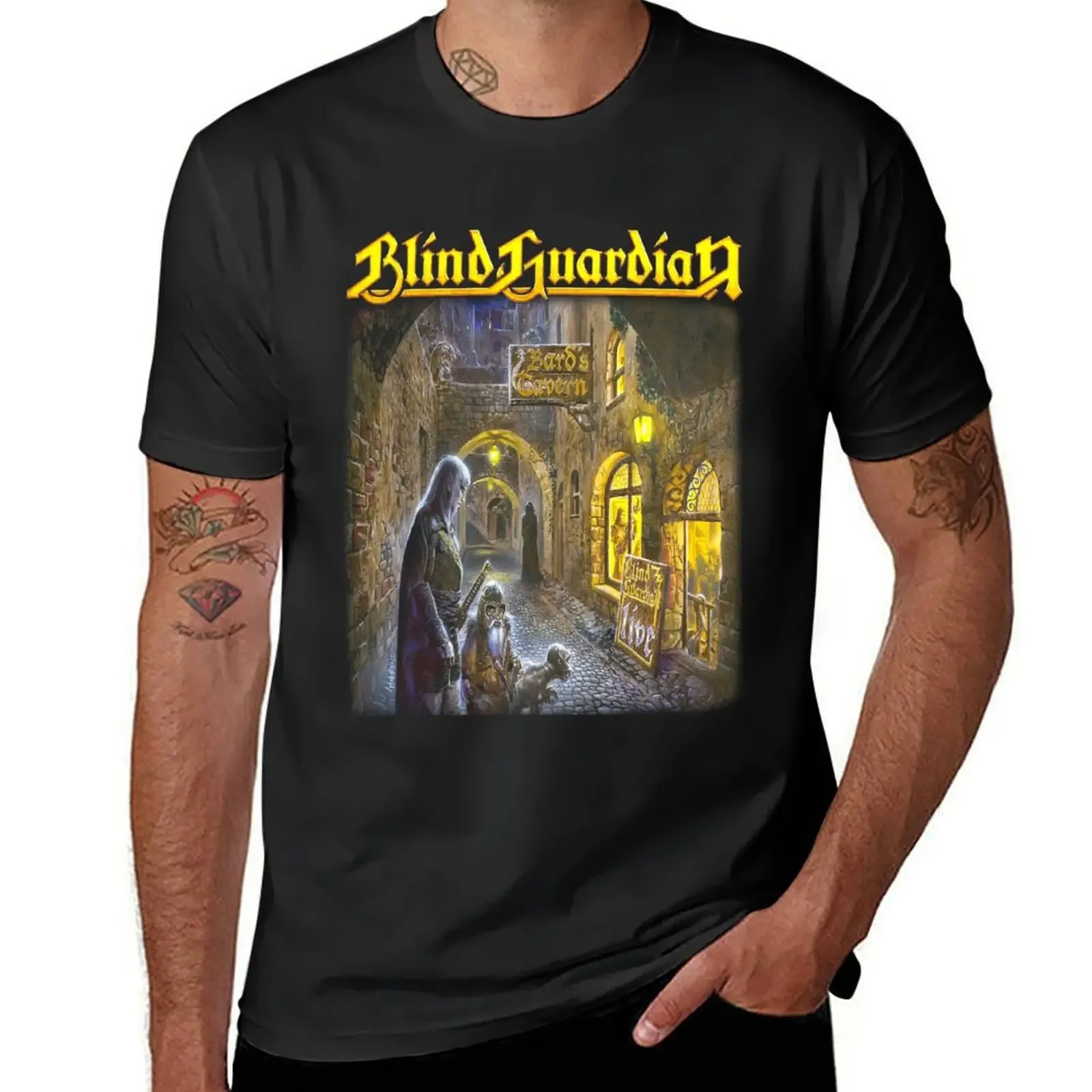 BLIND GUARDIAN T-Shirt anime clothes graphic t shirt vintage vintage anime shirt anime t shirts for men pack