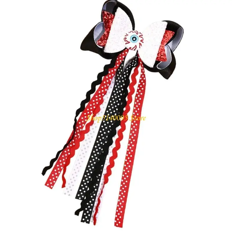 Dxae Big Ribbon Bows Hair Clips Long Tail Hair Bronettes Mooie haaraccessoires