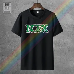 Music Punk Rock Nofx T Shirts Men Hip Hop Short Sleeve O Neck Cotton Man T-Shirt Cool Funny Lh-075