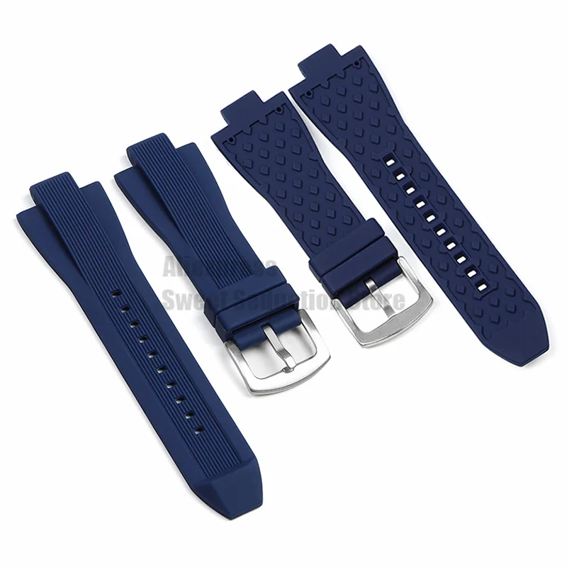 Silicone Rubber Watch Strap for Michael Kors MK8730 MK9019 MK8295 MK8492 Watch Band Soft Sport Wristband Watch Accessories