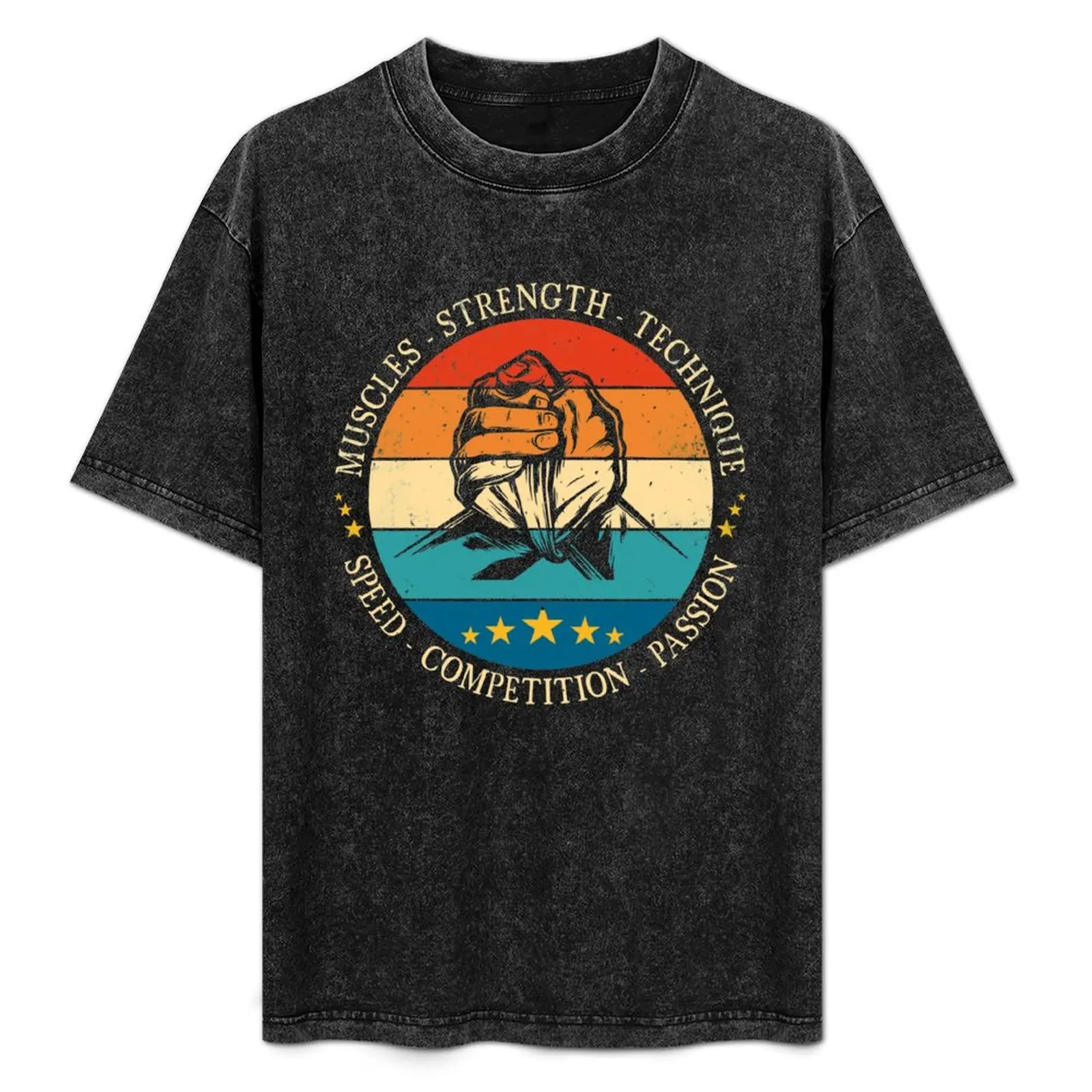 Camiseta deportiva informal y transpirable con la frase divertida de Arm Wrestling Armwrestling Saying Arm Wrestler