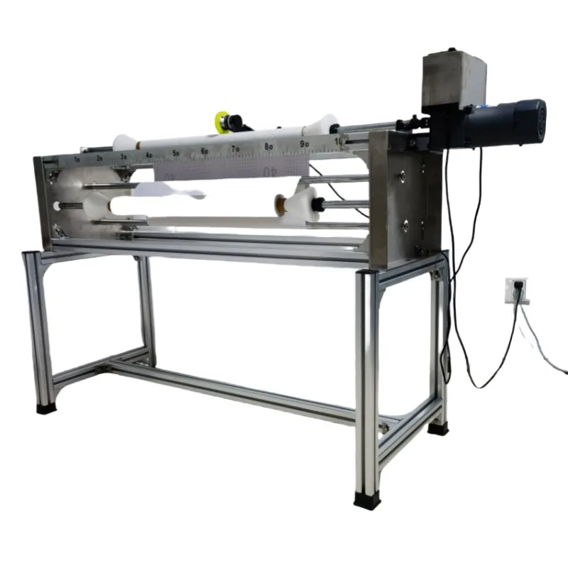 

Новый электрический двигатель из нержавеющей стали для продольной пленки и перемотки фольги.