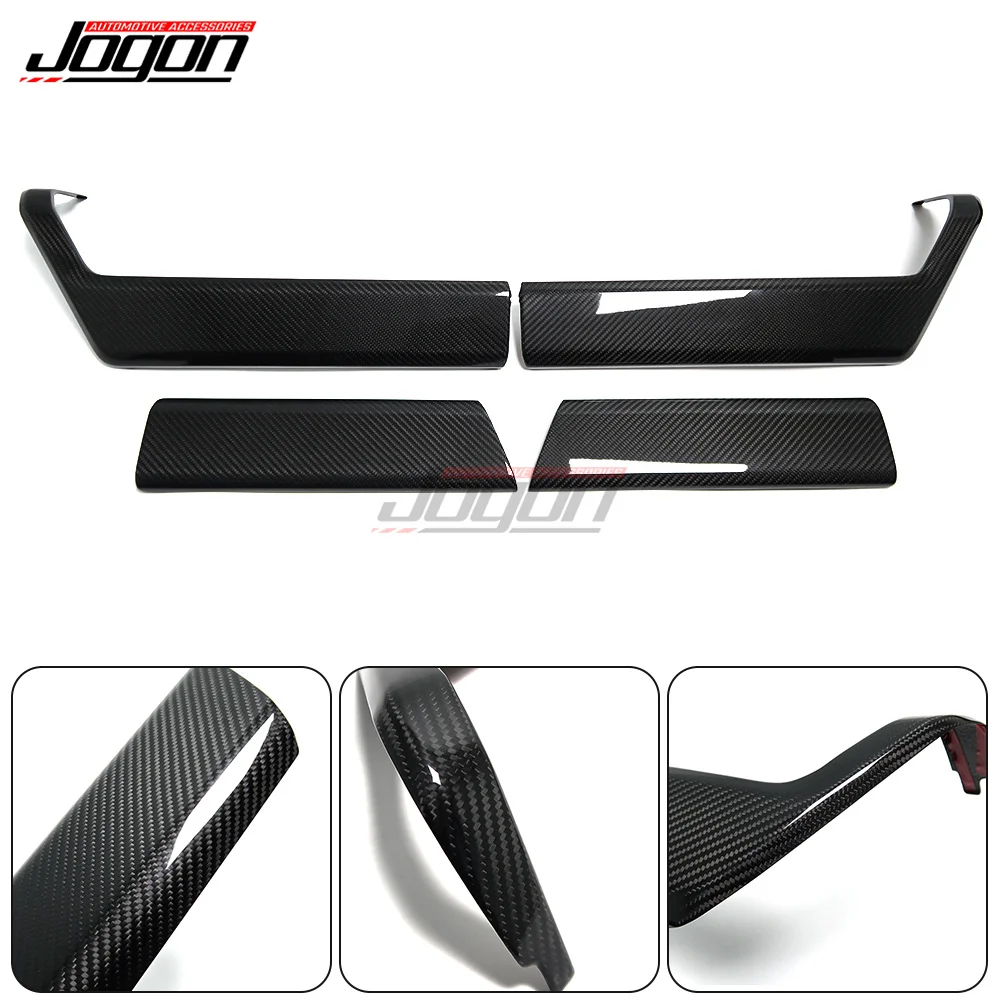 For Ford F150 F-150 Raptor 2021 2022 2023 Car Inner Door Handle Cover Decoration Sticker Protection Carbon Fiber Car Accessories