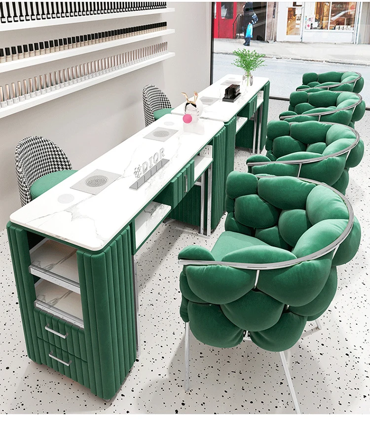 Interior Design Manicure Table - Interior Design Nail Salon 评论和价格