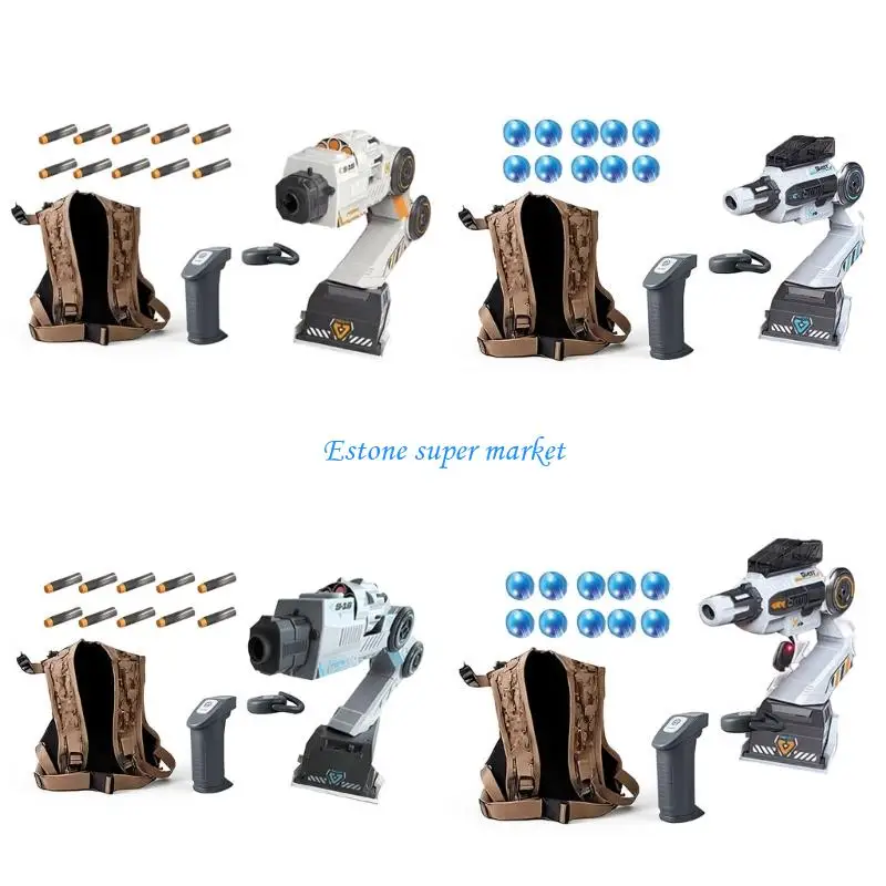 

090B Creative Body Movement Motion Tracking Guns Toy With Responsive Targeting For Parents Kids Party Family Entertainment