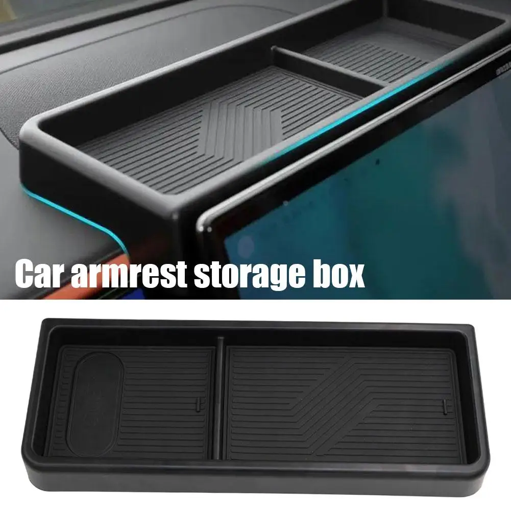 Organizzatore della console centrale per auto per BYD Seal 07 EV Accessori per console centrale per auto Dettagli interni Vassoio portaoggetti per interni auto