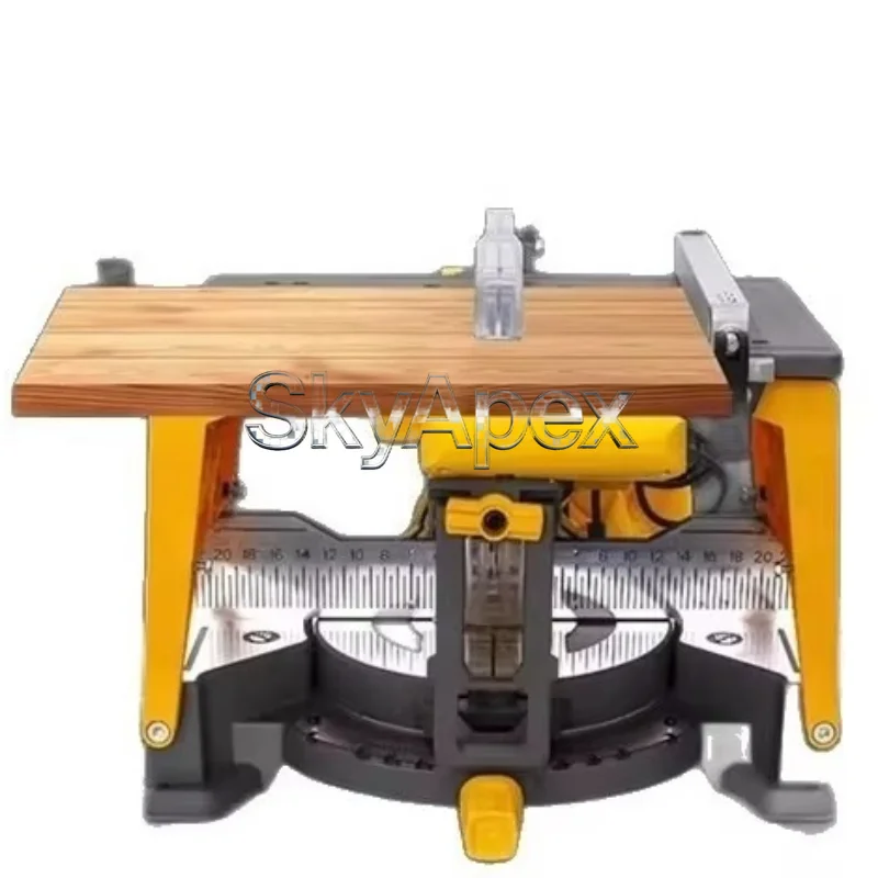 Compound Dust Free Saw High Precision 45 Degree 10 Inch Woodworking Cutter For Door And Baseboard Processing