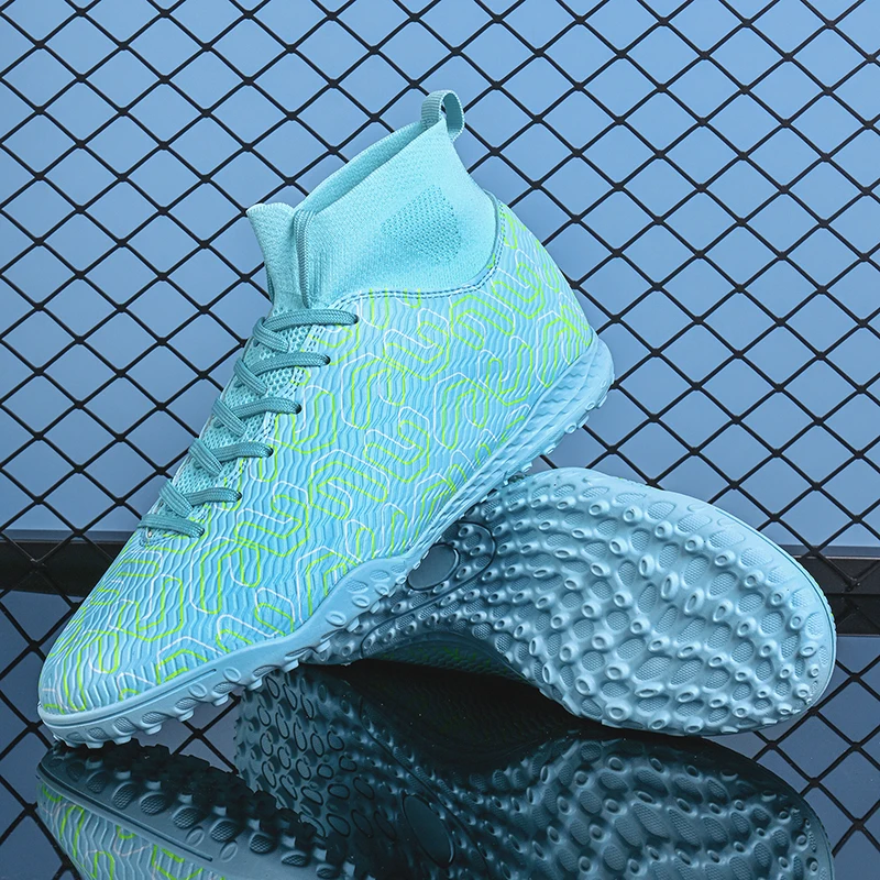 

Горячая новинка 2026: Легкие футбольные бутсы для взрослых с амортизацией и отскоком, модные и удобные шиповки для спорта