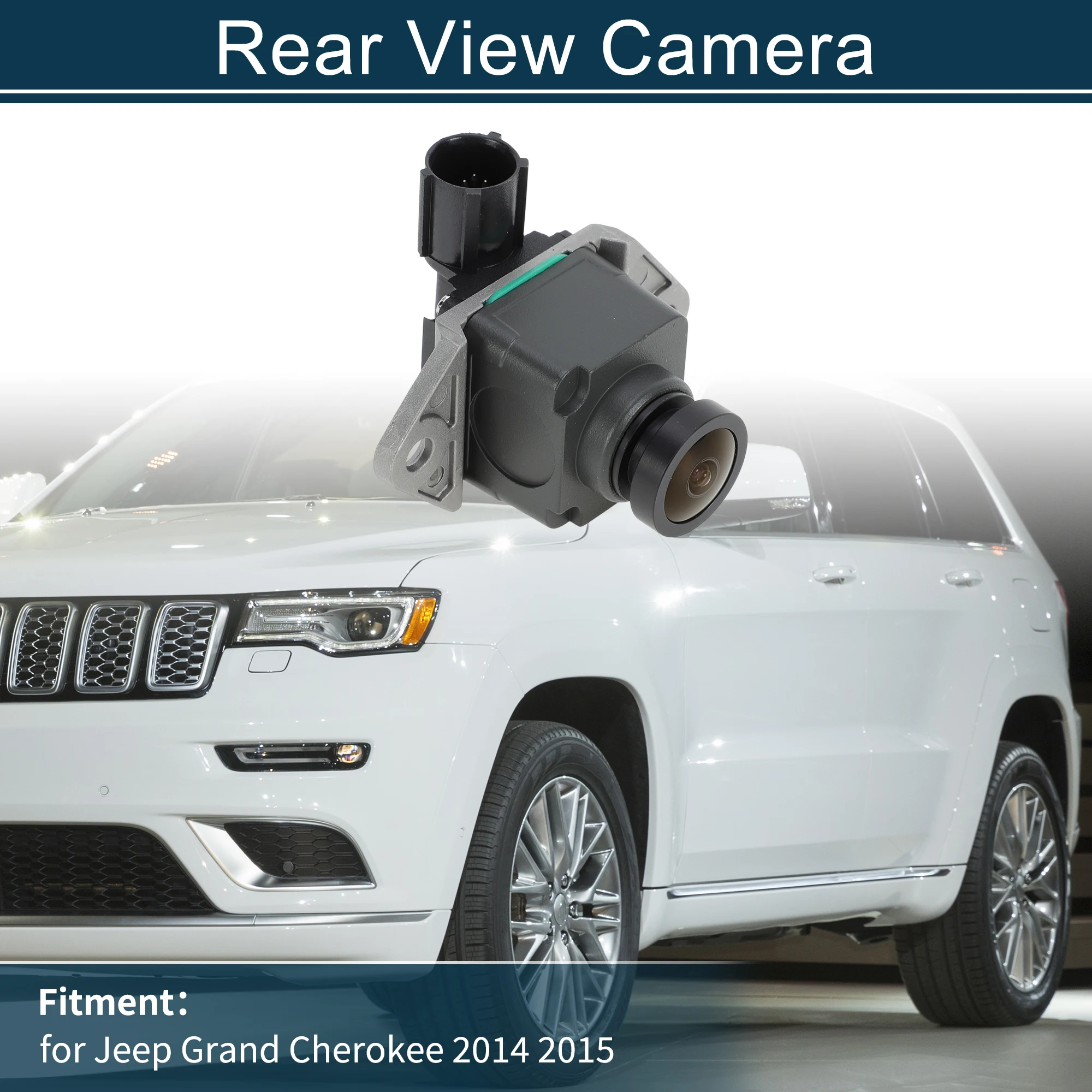 UXCELL Rear View Park Assist Backup Camera for Jeep Grand Cherokee 2014 2015 68137943AD