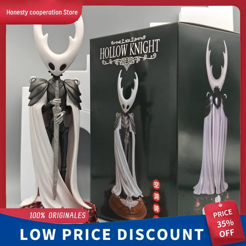 

Three Knights Game Themed Desktop Model Decorations Hollow Knight Figurines Yellowjacket Lady Mini Knight Display Pieces Gift