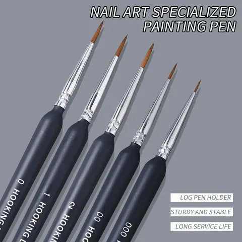 मैनीक्योर कला के लिए नेल पेंटिंग ब्रश सेट, ऐक्रेलिक कोलिंस्की आपूर्ति, स्टाइलिस्ट सामान, मैनीक्योरिस्ट तकनीकी उपकरण, सहायक उपकरण 10 best sales नाखून तकनीक सहायक उपकरण - №10