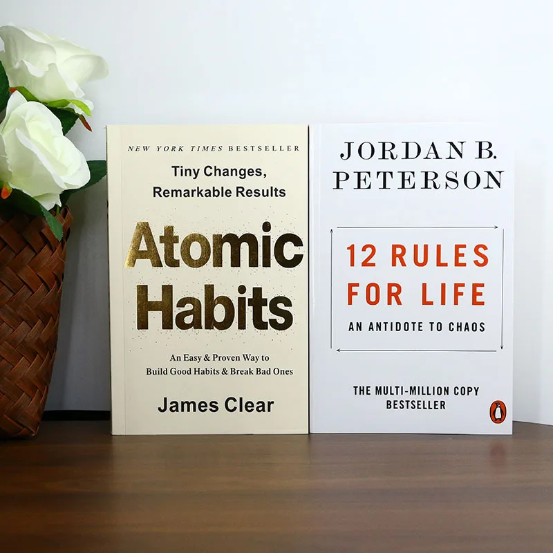 

《Atomic Habits》+《12 Rules for Life》The growth of the book collection for the wealthy dream chaser and the habitual perfectionist