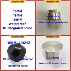 TCT40 25mm 18mm 16mm impermeabile RT sonda integrata sensore a ultrasuoni 40khz