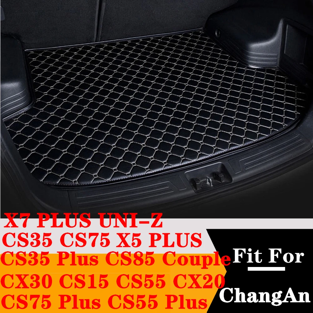 

Автомобильный коврик для багажника ChangAn CS35 CS75 CS55 Plus UNI-Z CS85 пара CS15 CX30 X5 PLUS X5 PLUS Задняя подкладка багажника