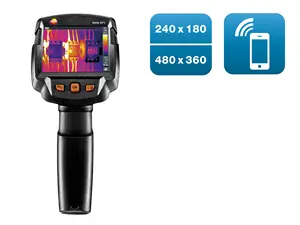 Умный беспроводной тепловизор Testo 871 (240x180 пикселей), тепловизионные камеры с Bluetooth для электрического обслуживания