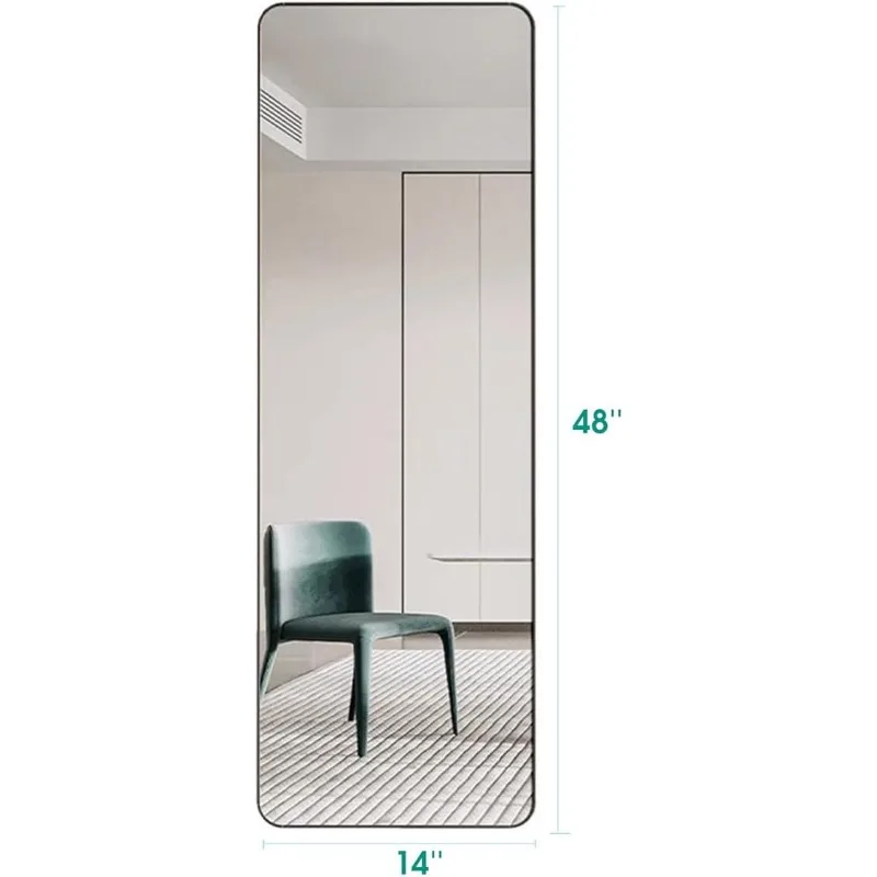 Full Length Mirror, Door Mirror, Over The Door Mirror Full Length, 14