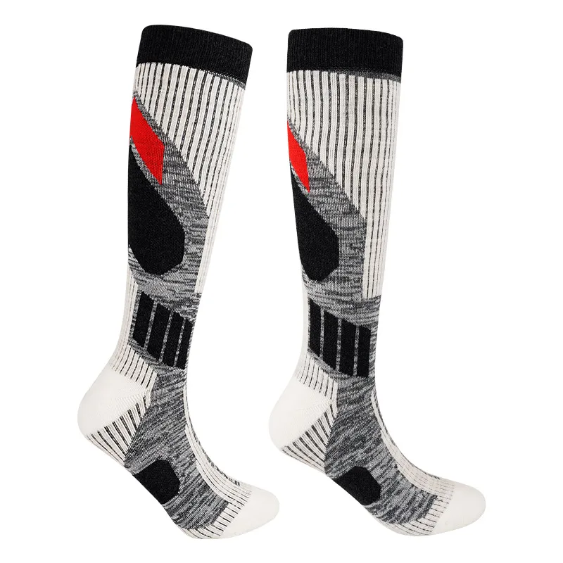 Calcetines de esquí con calor para hombre y mujer, medias para snowboard, nieve, deportes al aire libre, rendimiento