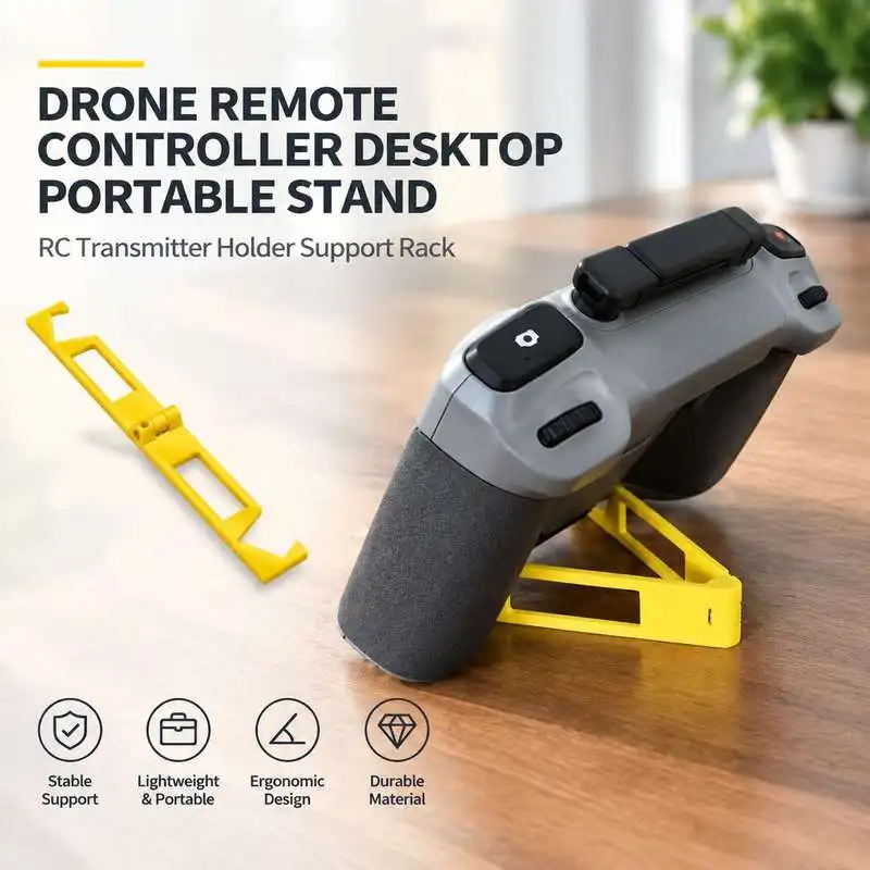Drone Remote Controller Desktop Portable Stand RC Transmitter Holder Support Rack