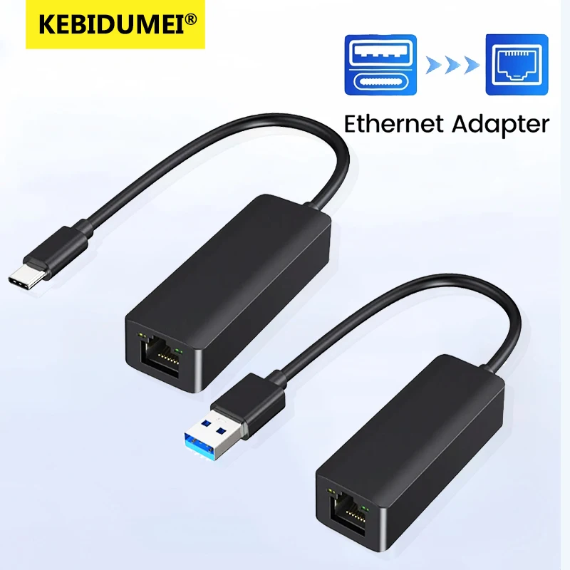 USB C타입 네트워크 카드, USB C타입-RJ45 이더넷 어댑터, 100/1000Mbps 랜 인터넷 케이블, 맥북 PC 윈도우 XP 7 8 10 LUX용